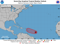 public notice: weather forecast and tropical outlook wednesday october 18th 2023
