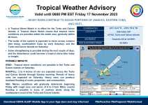 public notice: public advisory #005 key message potential cyclone