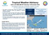 public notice: tropical advisory - key message advisory #006